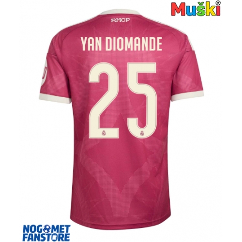 Real Madrid Yan Diomande #25 Rezervni Dres 2026-27 Kratak Rukav